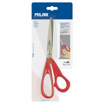 Blister Ciseaux De Bureau Rouges Basiques 20 Cm - Milan
