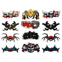 24 Tatouages Éphémères Pour Enfant - Alpa