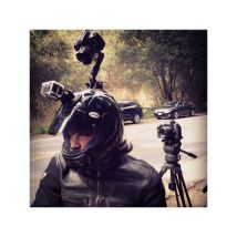 Delkin Fat Gecko Ventouse Stealth Mount - Delkin