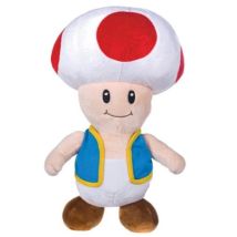 Peluche Toad 27 Cm - Peluche Licence Officielle Nintendo Super Mario - Nintendo
