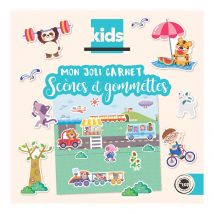 Carnet De Gommettes Avec Scène Activités 21 X 21 Cm - Megacrea DIY
