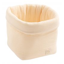 Panière De Rangement En Double Gaze De Coton - Sauthon