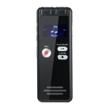 Dictaphone Écran Led 0.8 Pouce 32gb Mp3 Enregistreur Usb Rechargeable Yonis - Yonis