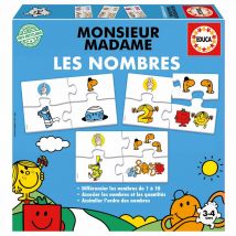 Les Nombres Monsieur Et Madame - Educa Borras