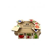 Jeu De Mémoire En Bois Éducatif - Fruits Et Légumes Pour Enfants - We R Memory