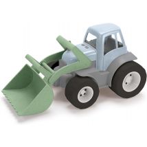 Tracteur Pelleteuse En Bioplastique Vert - Dantoy