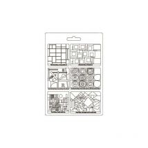 Moule Bauhaus Carrés A4 Stamperia