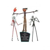 L'Étrange Noël De Monsieur Jack - Pack 3 Figurines The Jobs Of Jack Skellington 18 Cm - Diamond Select Toys