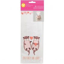 Sachet Fantaisie Imprimé Loutresutterly In Love – 20 Pièces - Wilton