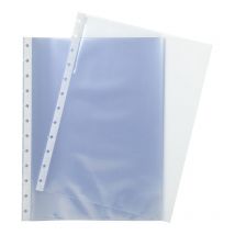 10 Pochettes Plastiques Transparentes A4 Détachables Et Repositionnables - Exacompta