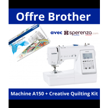 Machine À Coudre Innov-is A150 - Brother - Laissez Votre Créativité S'Épanouir ! Blanc
