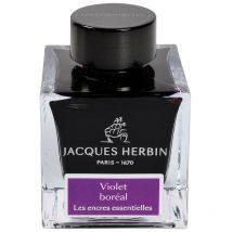 Encre Pour Calligraphie - Violet Boréal - Les Encres Essentielles - Herbin - Flacon 50ml - Jacques Herbin