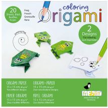 Coloring Origami - Grenouille - Fridolin