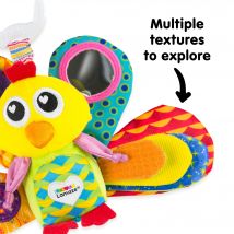 Peluche Jacques Le Paon À Clip Pour Landau Et Poussette - Tomy