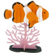 Maquette 3d En Papier Poisson Clown - Fridolin
