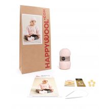 Kit Tricot Valise Maternité Flora Dragee Naiss - Pingouin
