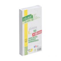 Enveloppes - Blanche - Dl - 110x220mm - Auto Adhésive - Paquet De 60 - Gpv - GPM