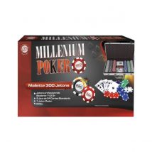Millenium Poker - Malette 300 Jetons - Mgm