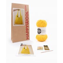 Kit Crochet Sac Femme Emeraude Soleil Tu - Pingouin