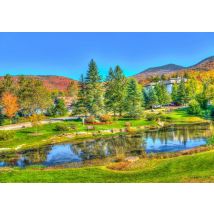 Puzzle 1000 Pièces - Stowe, Vermont, Usa - Bluebird Puzzle
