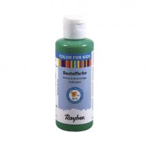 Peinture De Bricolage Pour Enfants, Vert Éternel, Flacon 80ml - Rayher
