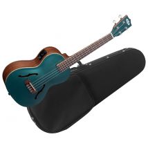 Archtop Brooklyn Green Tenor + Étui Kala