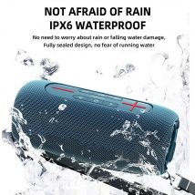 Enceinte Bluetooth Portable 55w Étanche Ipx6 Son Haute Fidélité Autonomie 7h Vert Yonis - Yonis
