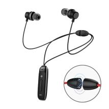 Casque Sport Bluetooth Sans Fil Étanche Avec Micro Et Réduction De Bruit Noir Yonis - Yonis