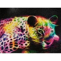 Kit Diamond Painting Leopard - Graine Creative
