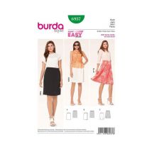 Patron N°6937 Burda Style : Jupe Taille N°fr 32-54