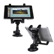 Support Voiture À Ventouse Pour Tabllette 10 Pouces Compatible Samsung Ipad Yonis - Yonis