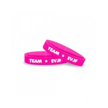 Bracelets - Team Evjf - Enterrement Vie De Jeune Fille - Lot De 5 - Rose - Mariage - Sudio