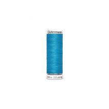 Fil À Coudre 100% Polyester 200m - Gütermann 197 Bleu