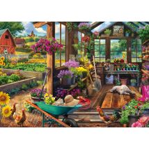 Puzzle 1000 Pièces - Abri De Jardin - Schmidt Spiele