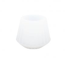 Moule En Silicone 13 Cm X 10,8 Cm - Grand Pot Rayé - Jesmonite