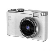 Appareil Photo Numérique 4k Double Objectif Léger Et Portable Blanc Yonis - Yonis