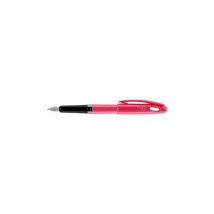 Stylo Plume - Rechargeable - Pointe Moyenne - Rouge Pailleté - Pentel - Trf95