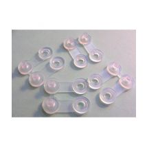 Lot De 4 Attaches Pour Carte Perforée - Pour Machines À Tricoter Silver Reed, Singer, Studio, Empisal Et Knitmaster Transparent - SilverReed