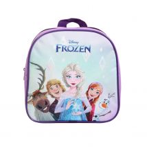 Sac À Dos Gouter 24 Cm Maternelle Disney La Reine Des Neiges Frozen Violet - Bagtrotter - Bagtrotter