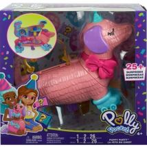 Coffret Polly Pocket Chien En Fete + 2 Figurine + 26 Accessoires - Mattel Hyd98 - Polly Pocket