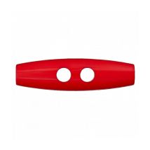Boutons Tonneaux Rouge 30 Mm X 2 - Union Knopf Rouge - Prym Union Knopf