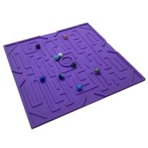 Tapis De Jeu Pour Billes game Plak' Laby Violet