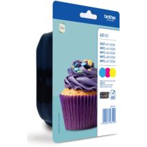 Brother Lc123rbwbp Cartouche D'Encre Couleurs