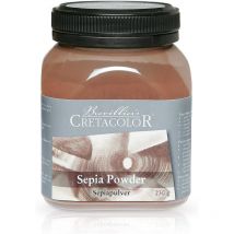 Pigment En Poudre - Sépia - Beaux-arts - Extra-fine - Pot 230g - Cretacolor