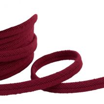 Bobine 20m Double Cordon Fils 10mm Violet Prune - My mercerie