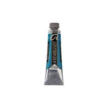 Peinture À L'Huile - Bleu Turquoise Cobalt - 586 - Extra-fine - Rembrandt - Tube 40ml