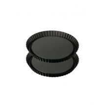 Lot De 2 Moules À Tarte Renversée 28 Cm Dr.oetker Tradition - Dr. Oetker
