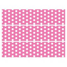 Contours De Gâteaux - Pois Blanc/rose - Annikids