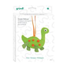 Kit De Couture Enfant – Dinosaure En Feutrine – Gründl Vert
