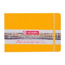 Carnet Croquis - 21 X 14,8cm - 80 Feuilles - 140g - Jaune - Royal Talens